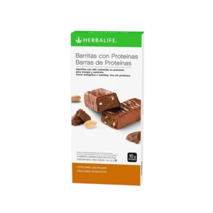 Barritas de proteínas Herbalife sabor chocolate y cacahuete