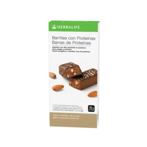 Barritas de proteínas Herbalife sabor vainilla y almendras