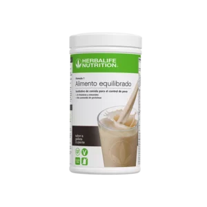 Envase de batido Herbalife Fórmula 1 sabor galleta crujiente