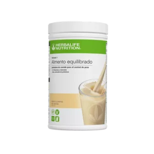 Envase de batido Herbalife Fórmula 1 sabor crema de vainilla de 780 gramos