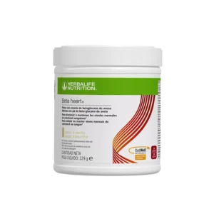Envase de Beta Heart de Herbalife sabor vainilla