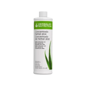 botella de concentrado Herbal Aloe Herbalife sabor original de 473 ml