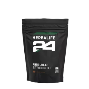 Bolsa de Herbalife24 Rebuild Strength sabor chocolate.